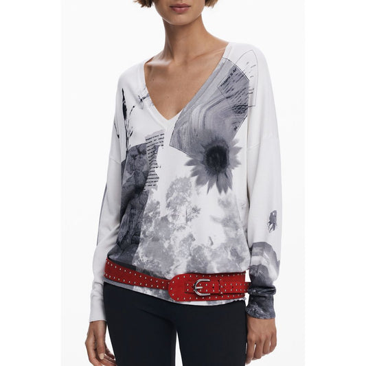 White Viscosa Women's Jersey