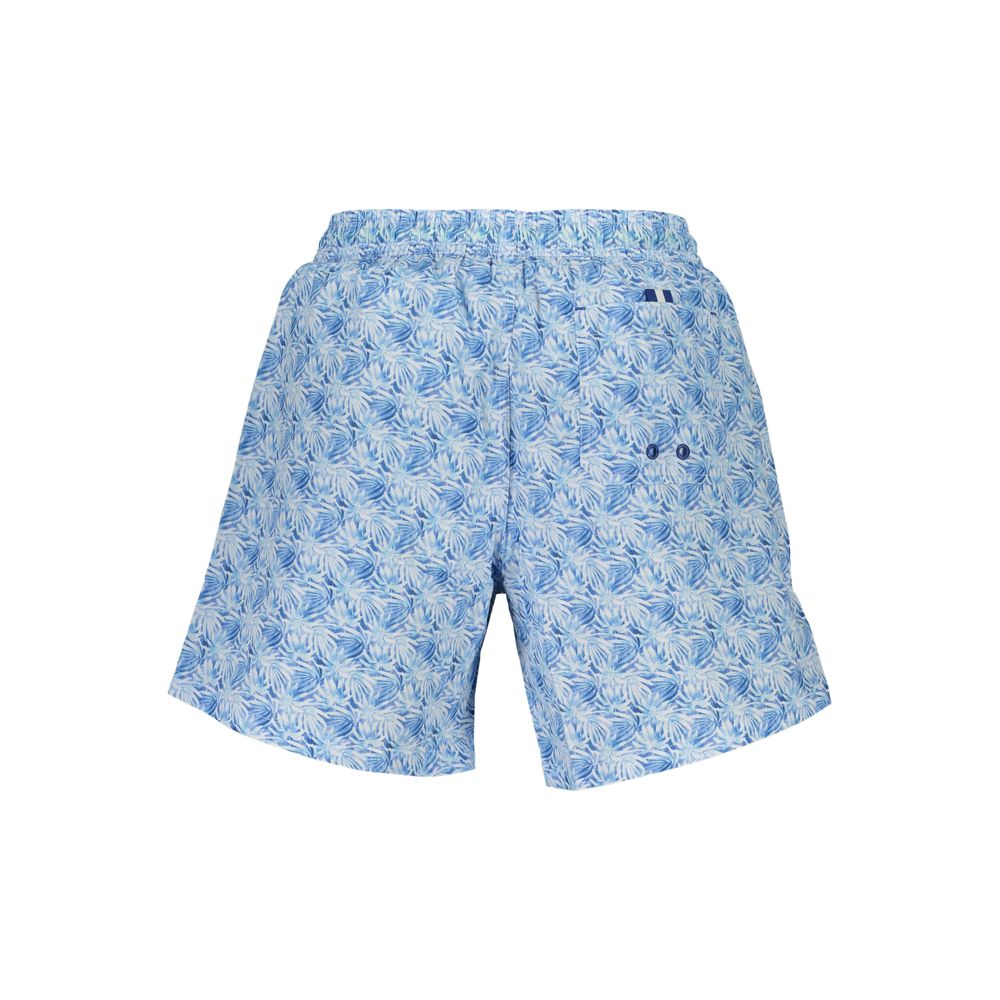 Azzurro Polyester Men's Swim Trunk