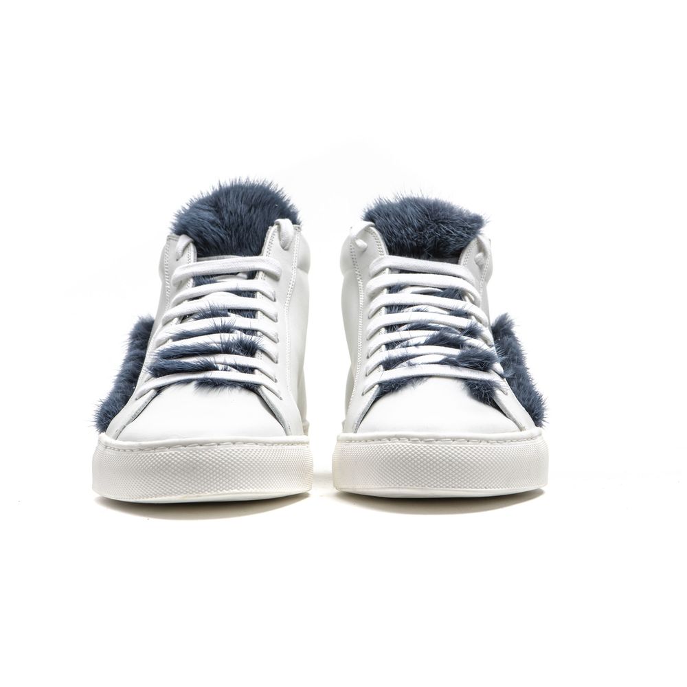 White Leather Women's Sneaker
