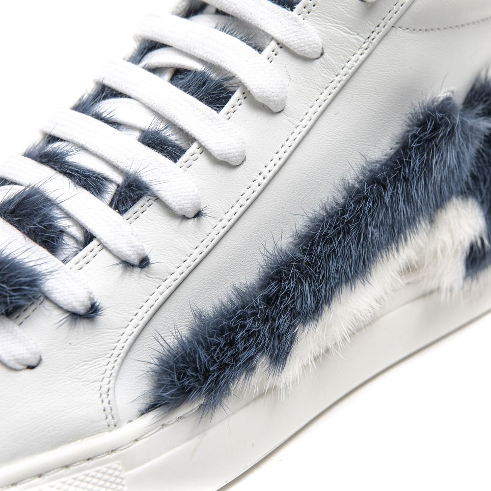 White Leather Women's Sneaker