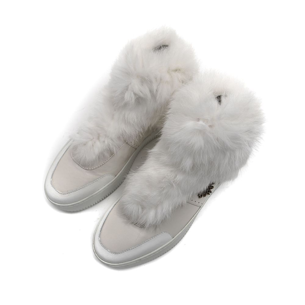 White Leather Women's Sneaker