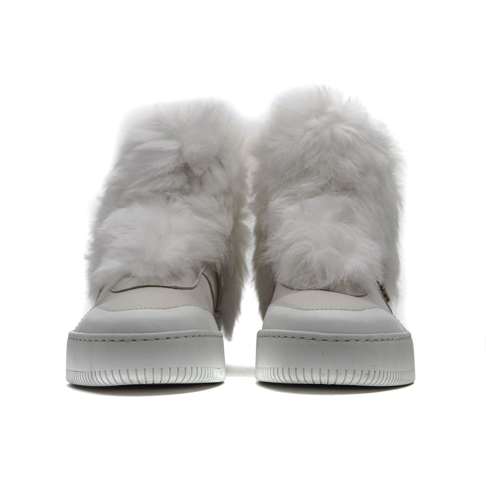 White Leather Women's Sneaker
