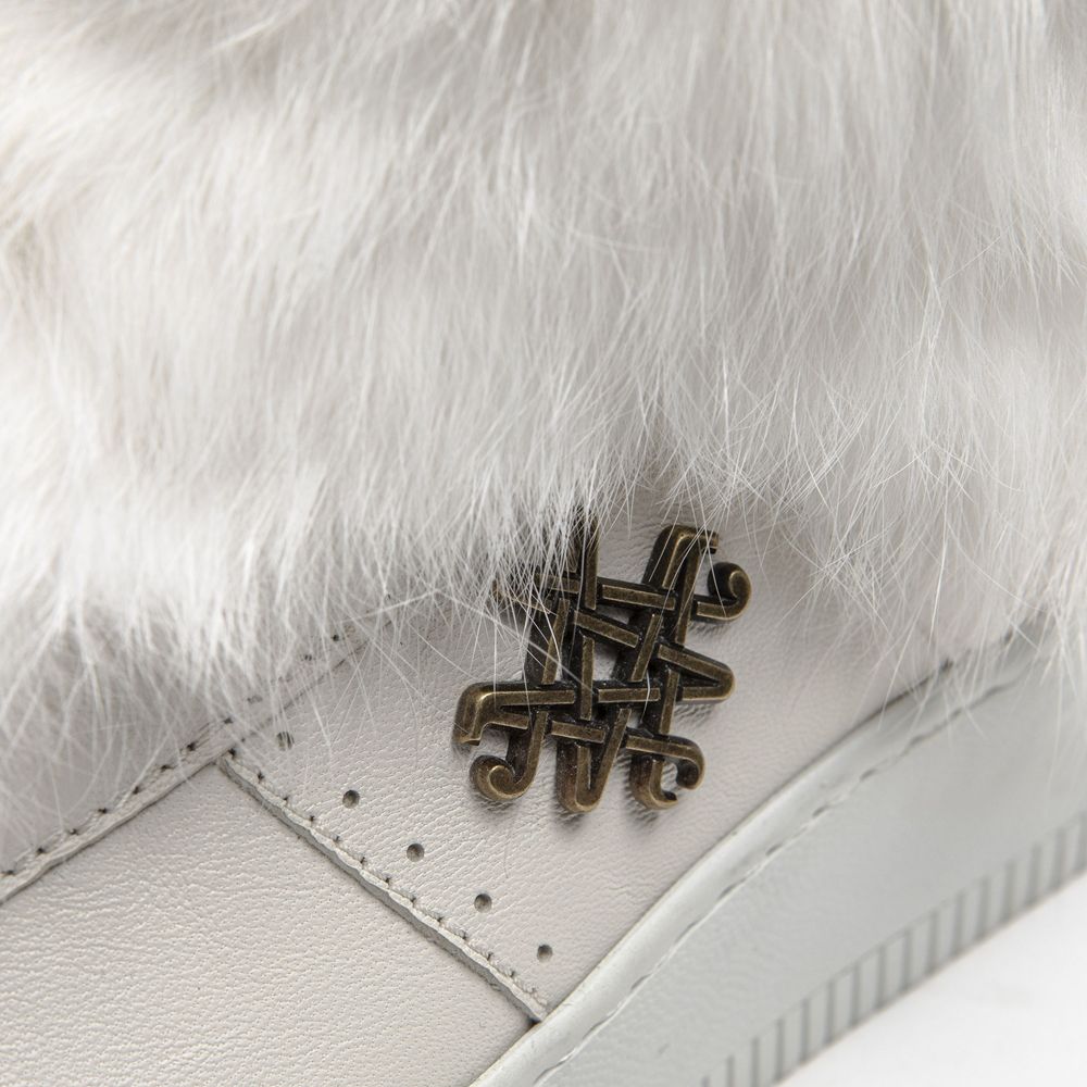 White Leather Women's Sneaker