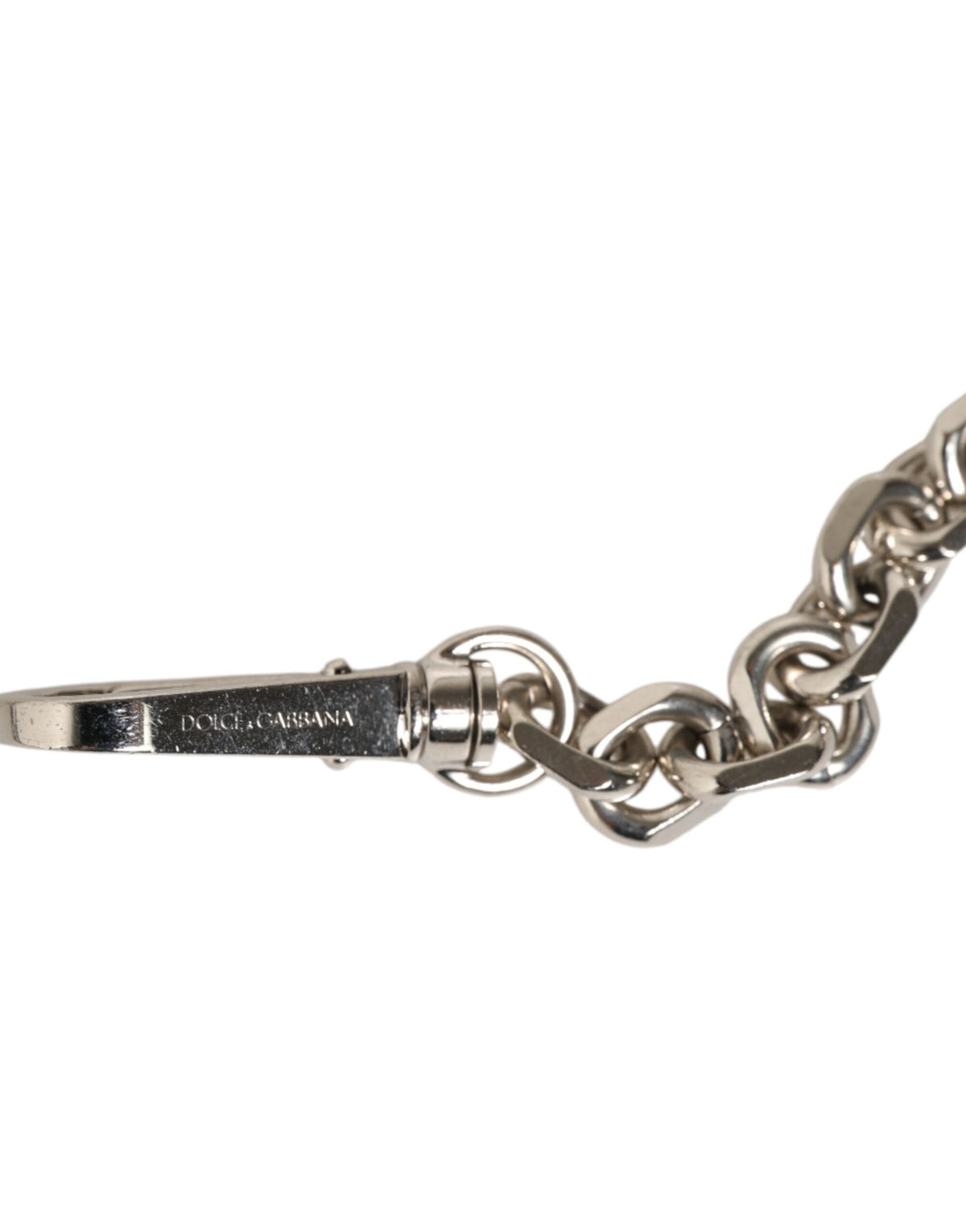 Black Leather Pearl Chain Bag Accessory Shoulder Strap