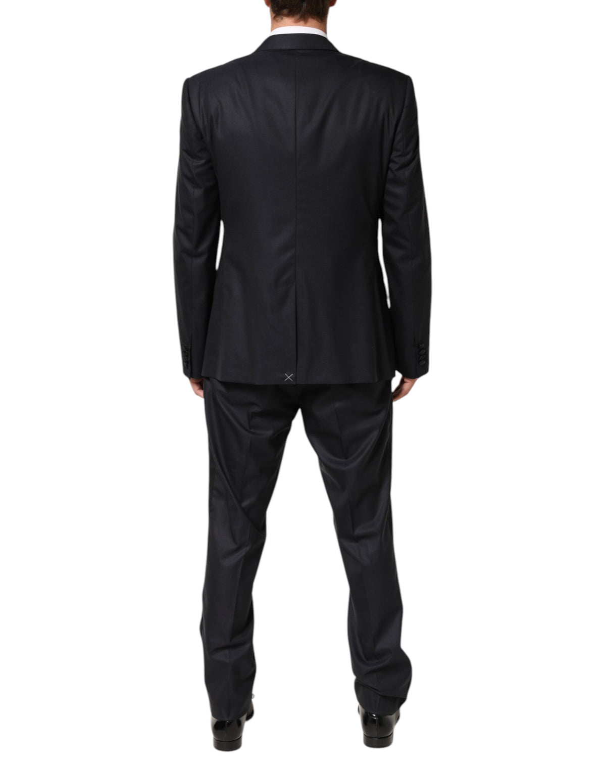 Dark Blue MARTINI 2 Buttons Suit 3 Piece Suit