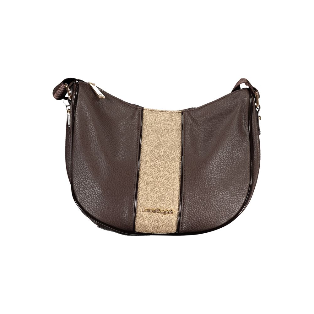 Marrone PVC Women Handbag