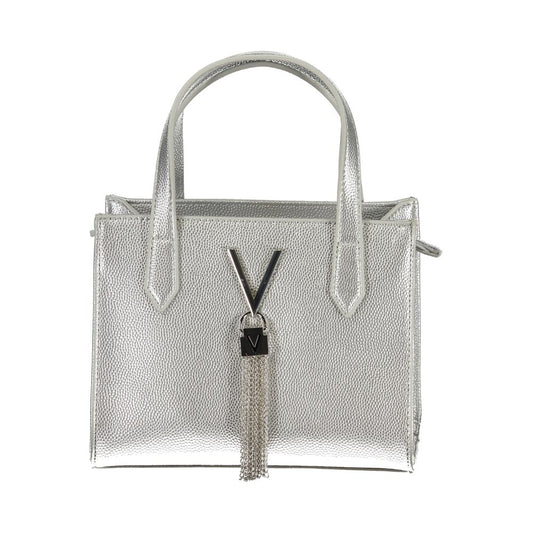 Argento Polyurethane Women's Bag