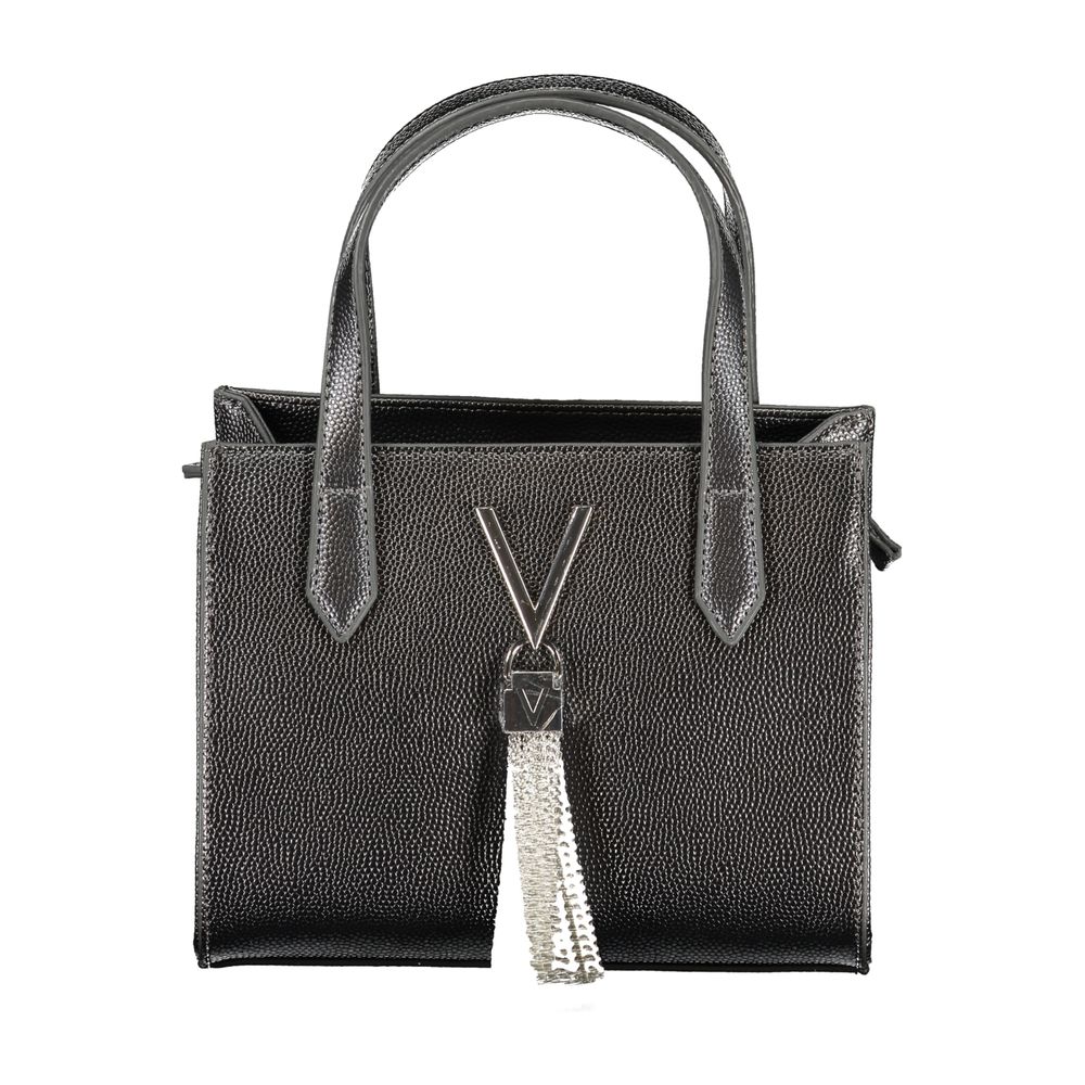 Gray Polyurethane Women's Bag