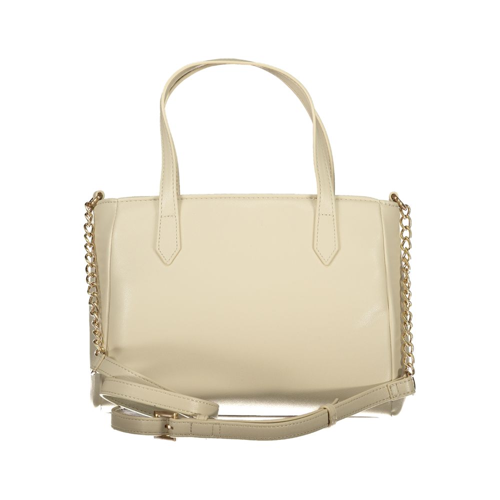 Beige Poliuretano Womens Bag