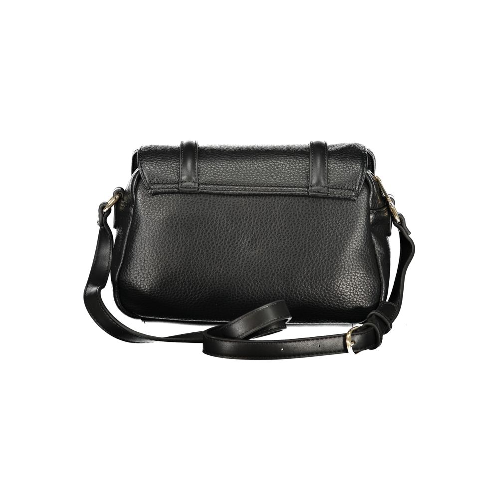 Black Polyurethane Womens Bag