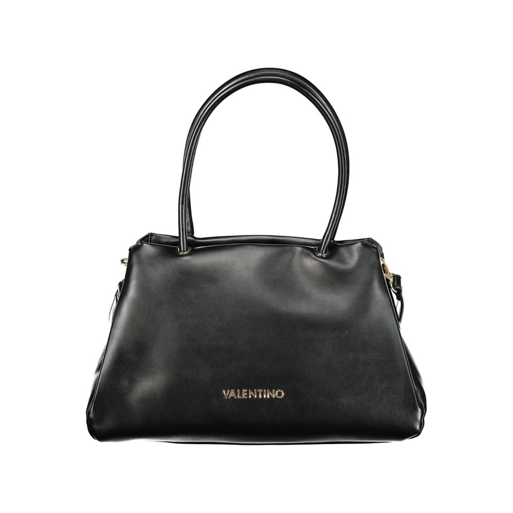 Black Polyurethane Women's Bag