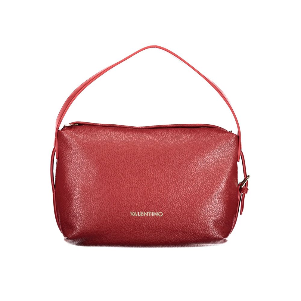 Rosso Polyurethane Women's Bag with Adjustable Strap
