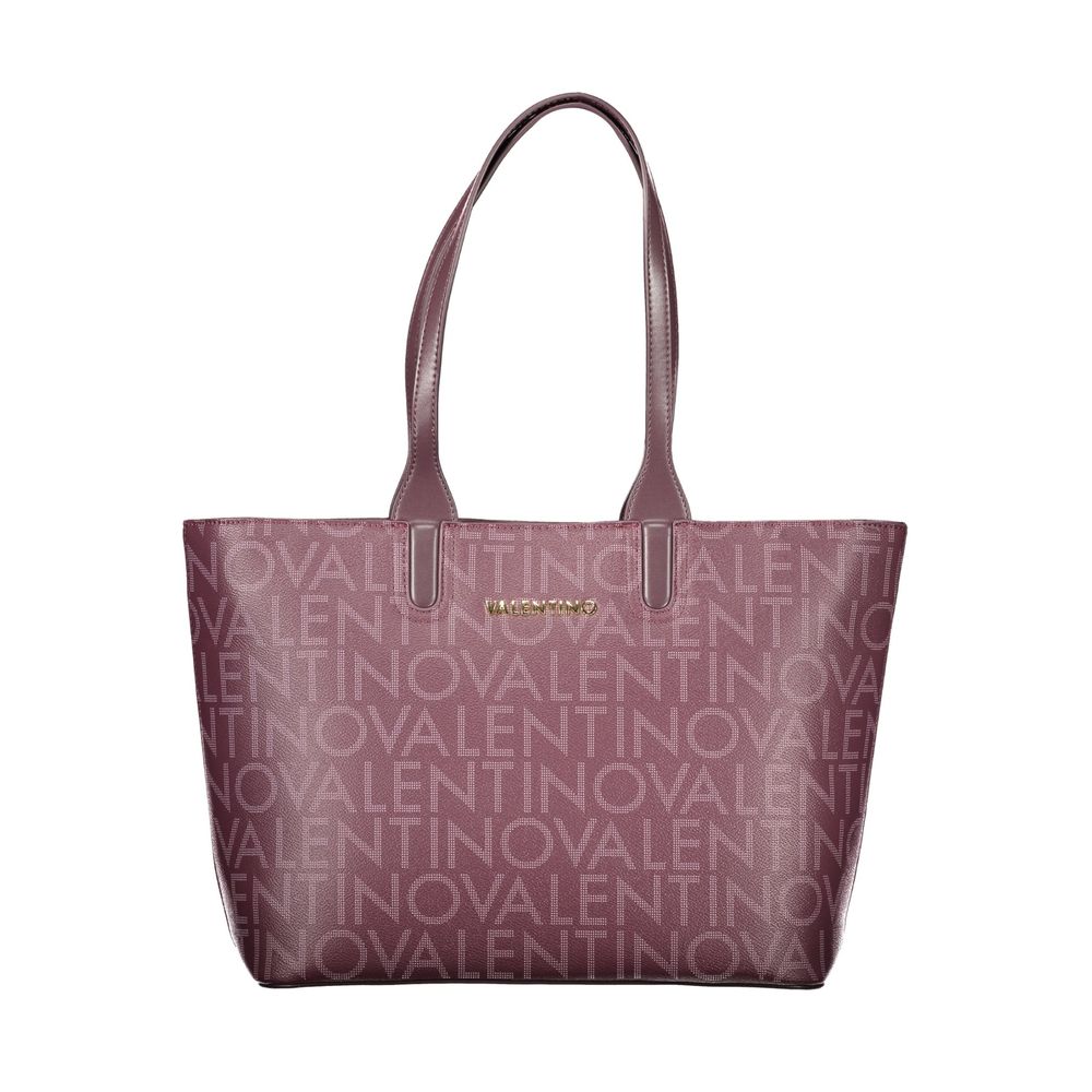 Rosso Polyurethane Women's Bag with Handles