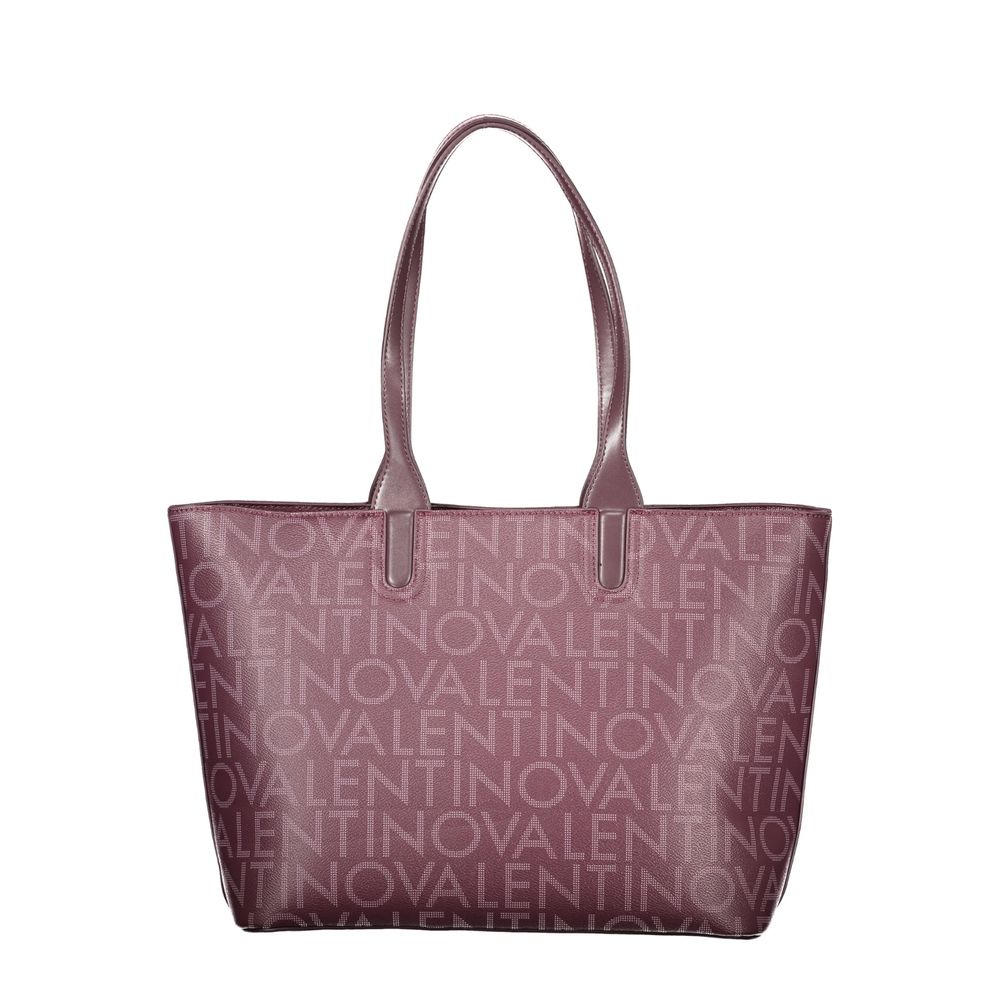 Rosso Polyurethane Women's Bag with Handles