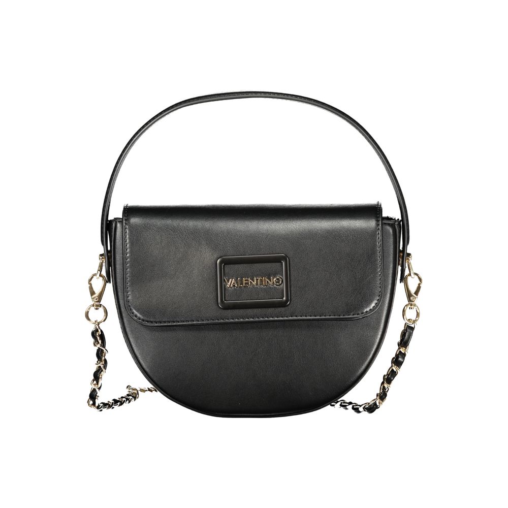 Black Polyurethane Women's Bag