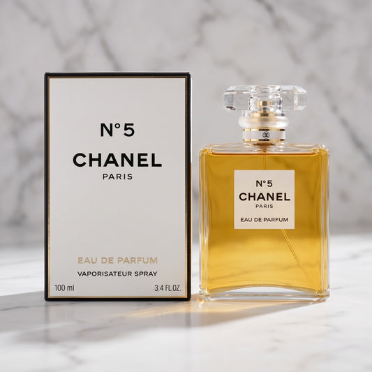 CHANEL N°5 Eau de Parfum Spray for Women 100ml (3.4 FL.OZ.)
